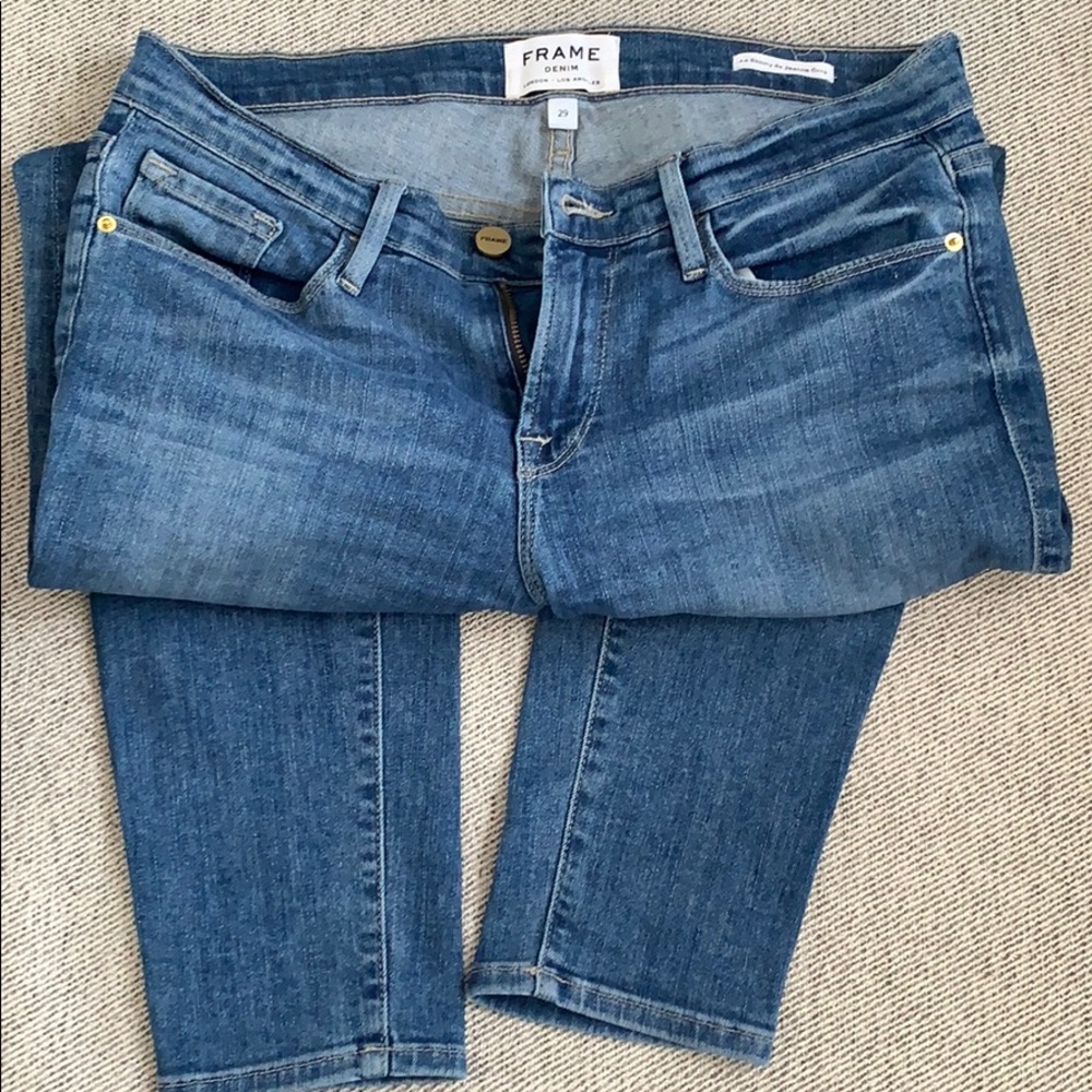 Frame stretchy denim jeans size 29